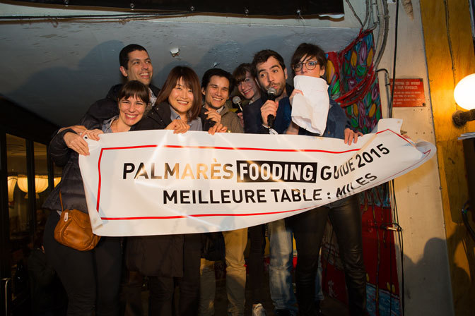 EARS & EYES x LE FOODING x REMISE DES PRIX GUIDE FOODING 2015